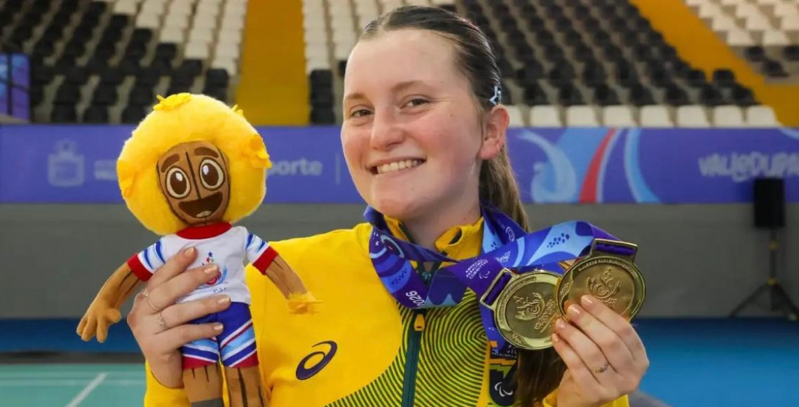 No CT Paralímpico em São Paulo, Brasil encerra Internacional de parabadminton com 8 medalhas de ouro