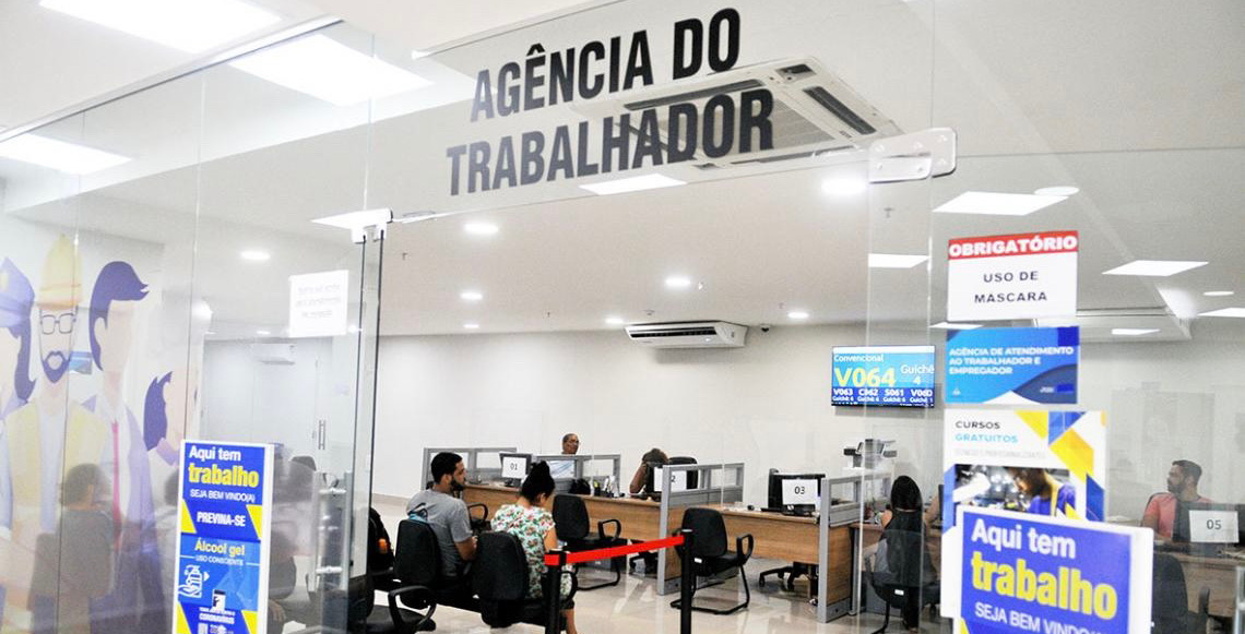 Semana começa com 1.589 vagas nas agências do trabalhador