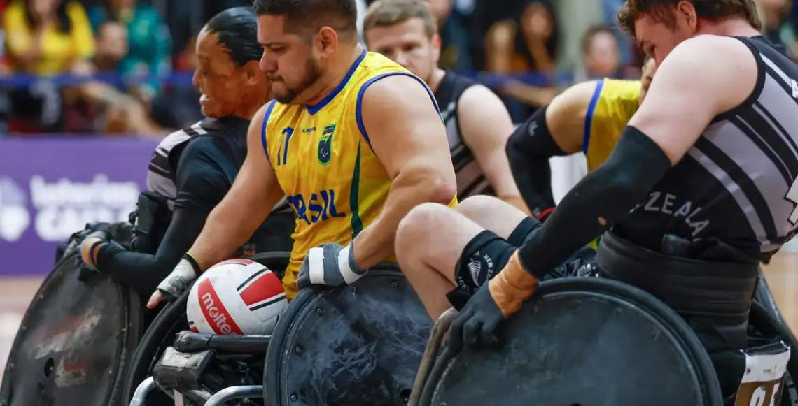 Brasil fecha Campeonato Mundial de Rúgbi em São Paulo em cadeira de rodas na 11ª posição