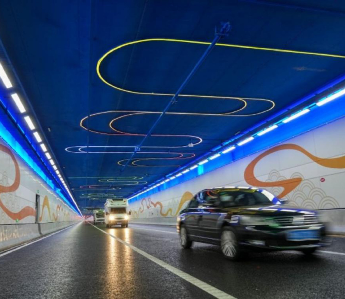 Túnel subaquático de maior diâmetro do mundo é inaugurado na China