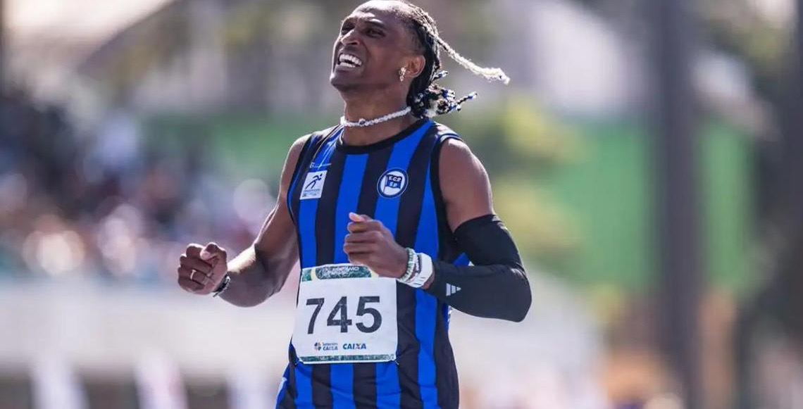 Brasileiro Alison dos Santos, conhecido como Piu, quebra recorde mundial dos 400m com barreiras