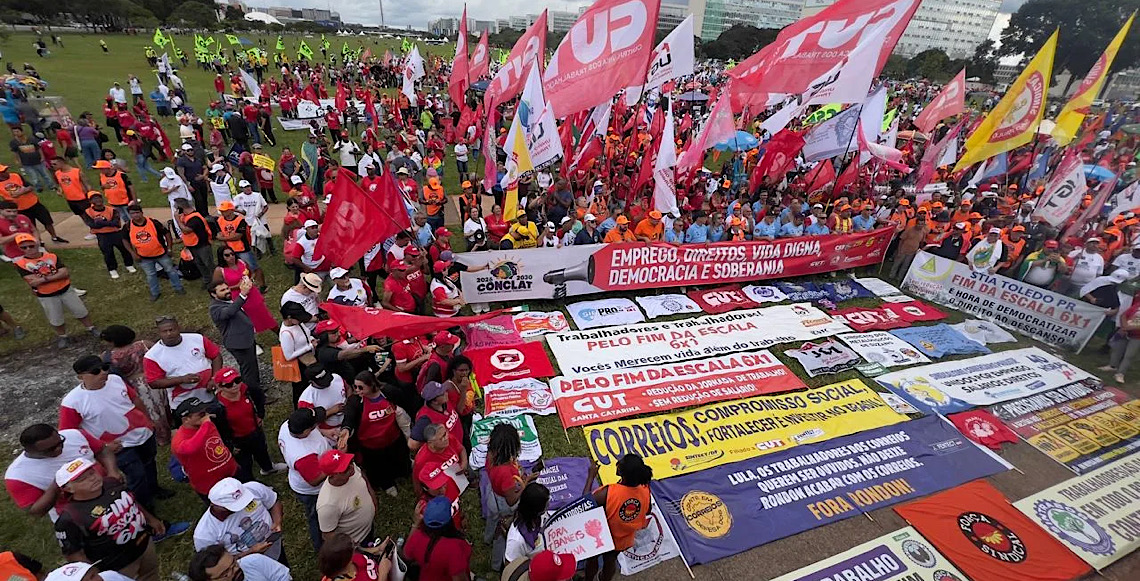 Fim da escala 6×1 leva trabalhadores a três dias de vigília no Senado