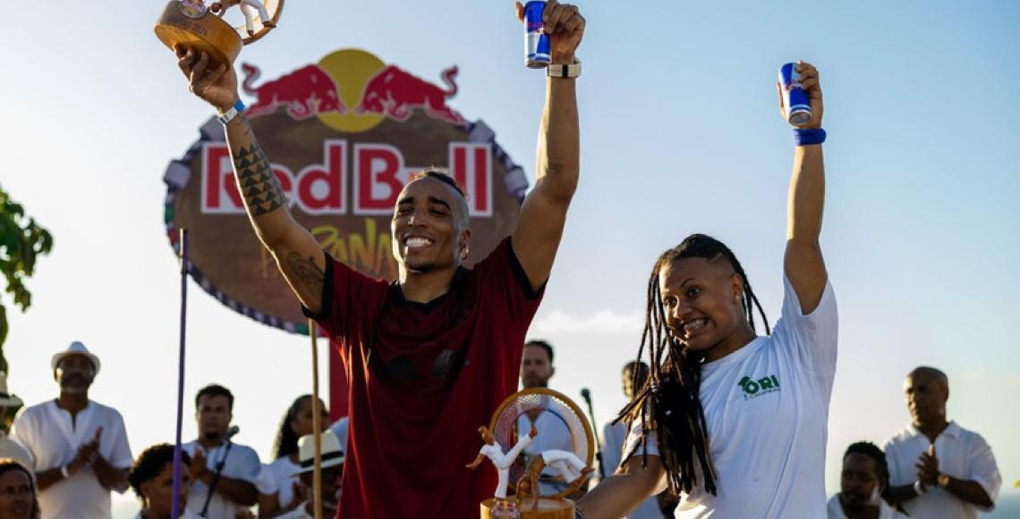 Baiana Borrachinha e paulistano Arthur Fiu conquistam o título do Red Bull Paranauê 2026, em Salvador