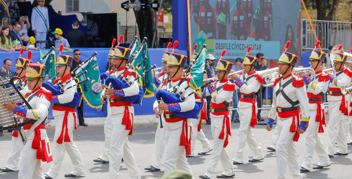 Confira orientações para acompanhar o Desfile Cívico de 7 de setembro no Distrito Federal