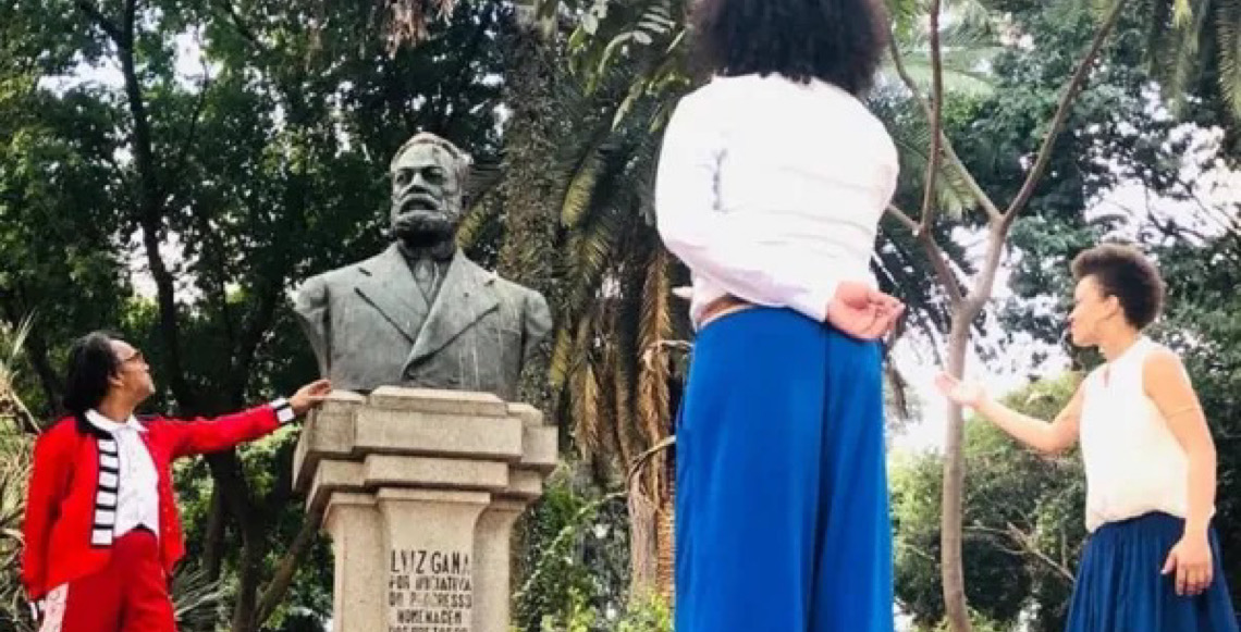Caminhada reúne seguidores de Luiz Gama em lugares históricos do centro de São Paulo