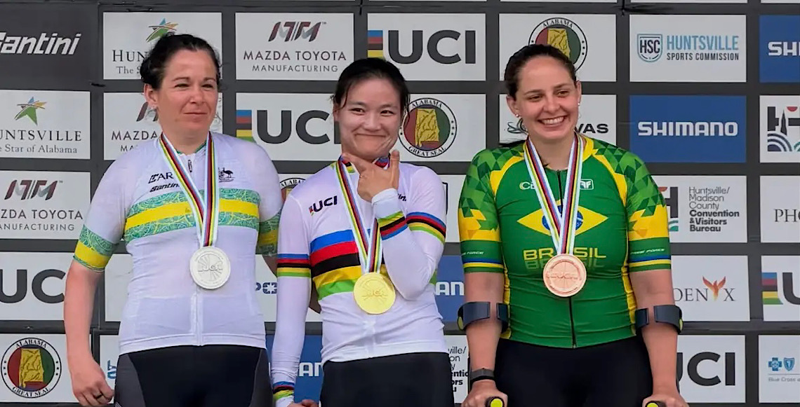 Brasil encerra Campeonato Mundial de paraciclismo de estrada com cinco medalhas 