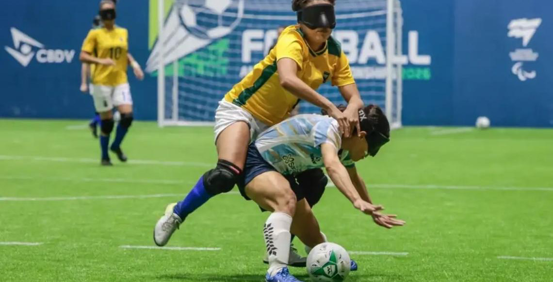 Brasileiras sofrem revés e são vice-campeãs da Copa América de futebol de cegas