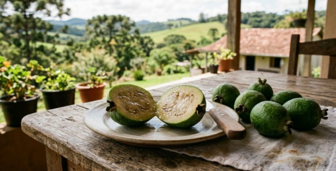 Conheça a feijoa, fruta brasileira esquecida que faz sucesso na Nova Zelândia