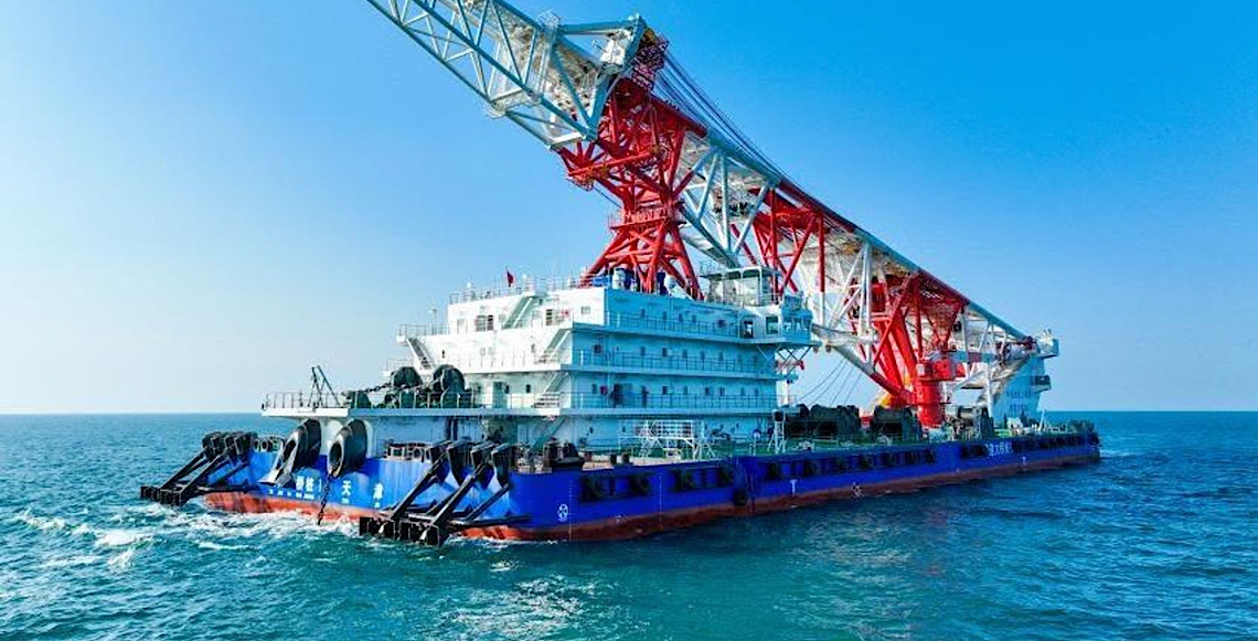 Navio chinês inicia viagem ao Brasil para construção da Ponte Salvador-Itaparica, diz mídia