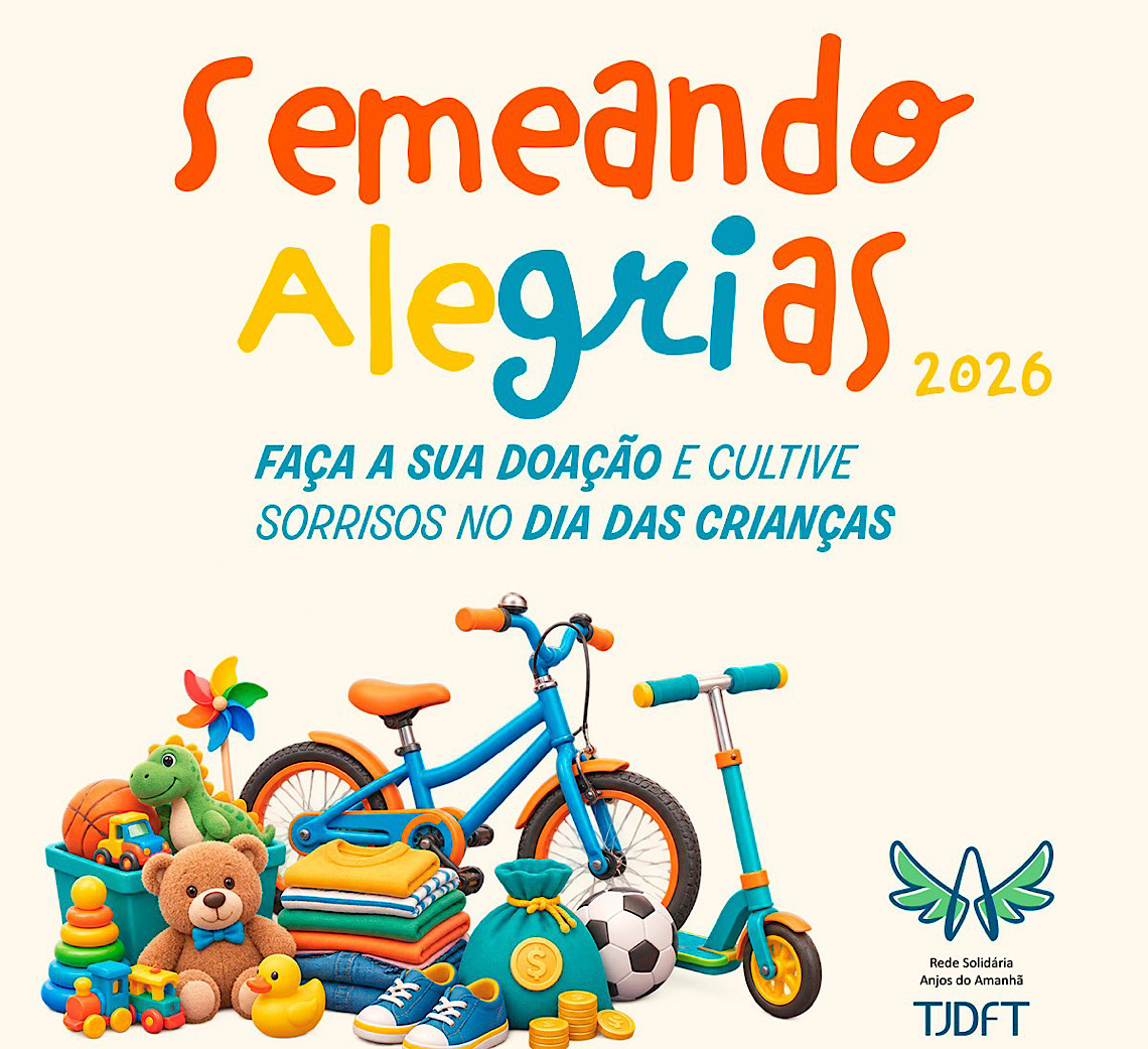 Faça sua doação e ajude a cultivar sorrisos em crianças e adolescentes acolhidos no DF