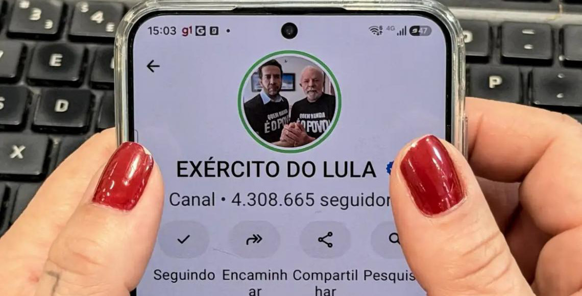 Canal Exército do Lula volta ao ar após registro no Tribunal Superior Eleitoral