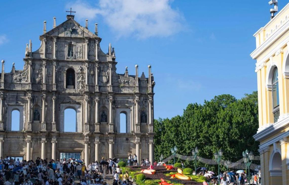 Chegadas de visitantes a Macau aumentam 6,1% em agosto  em relação ao mesmo período do ano passado