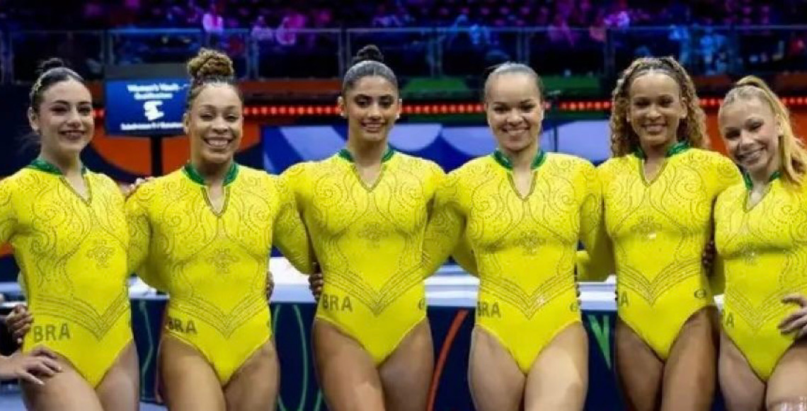 Rebeca, Flavinha e Lorrane avançam às finais do Mundial de Ginástica Artística, em Roterdã