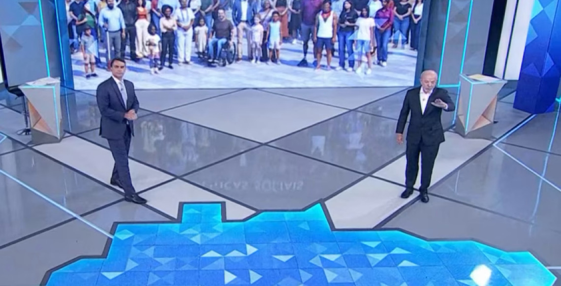 Debate mostra que Lula e Flávio precisam correr atrás dos indecisos