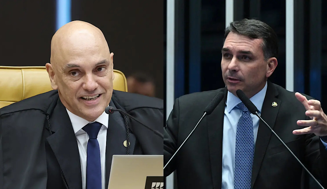 Flávio Bolsonaro é intimado pela PF a entregar passaporte por ordem de Moraes e fica proibido de deixar o país