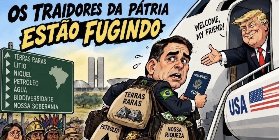 Por Miguel Lucena: Os traidores da Pátria estão fugindo