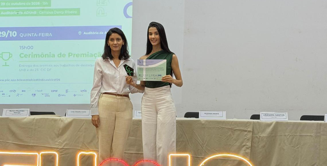 Pesquisa de estudantes da Escs é premiada em Congressos de Iniciação Científica