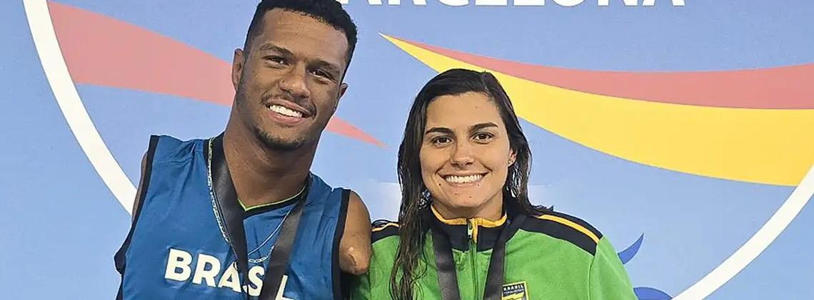 Nadadores brasileiros ganham mais ouros na World Series em Barcelona 