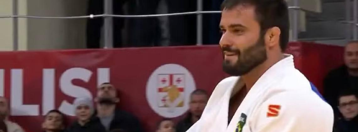Rafael Macedo conquista bronze em Grande Slam de judô na Geórgia