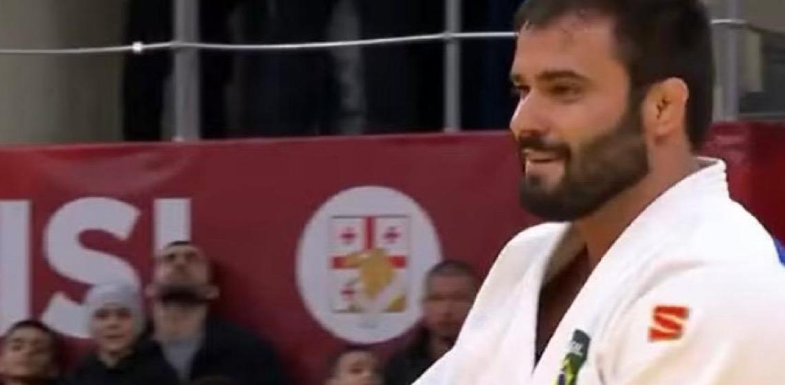 Rafael Macedo conquista bronze em Grande Slam de judô na Geórgia