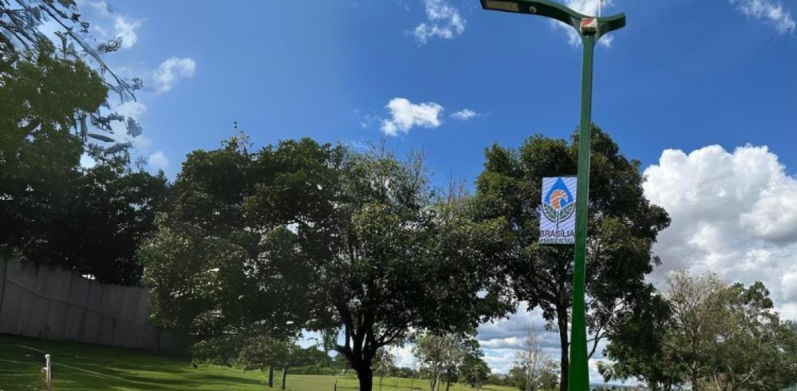 Equipamento fornece dados sobre qualidade do ar e número de visitantes no Parque Ecológico Águas Claras