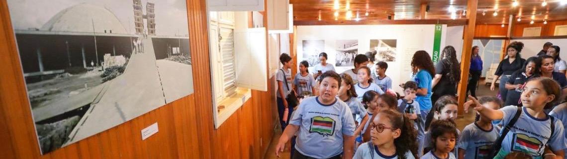 Projeto Descobrindo Brasília leva crianças para imersão na história da capital federal