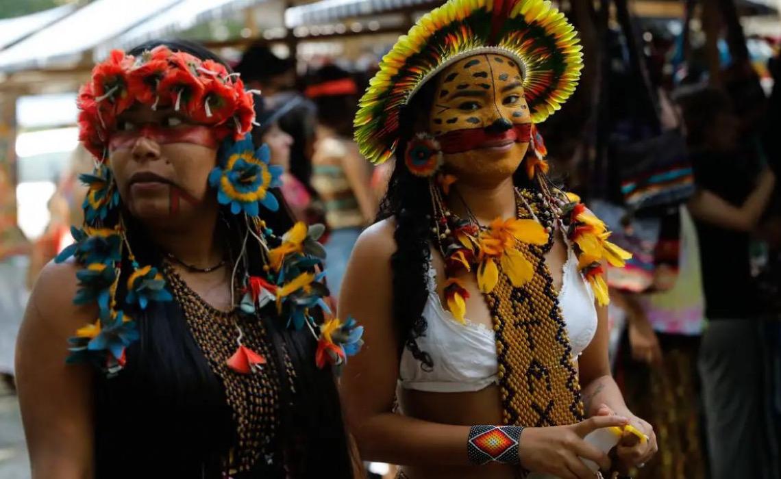 No Rio, evento reúne 25 etnias e celebra Dia dos Povos Indígenas