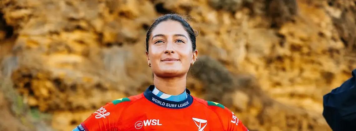 Surfe: Luana Silva é vice-campeã da etapa de Bells Beach