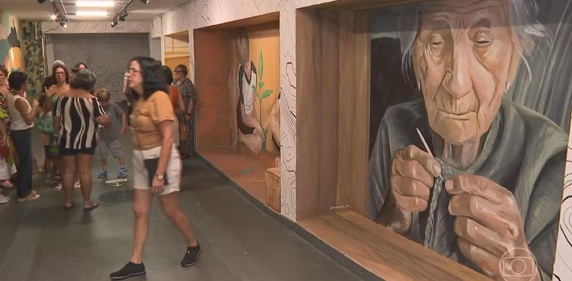 Bunker da época da Segunda Guerra é aberto a visitação em prédio de BH
