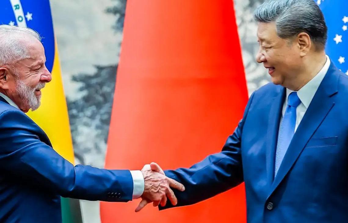 Xi e Lula criticam, juntos, bullying, hegemonismo e tarifas arbitrárias de Trump