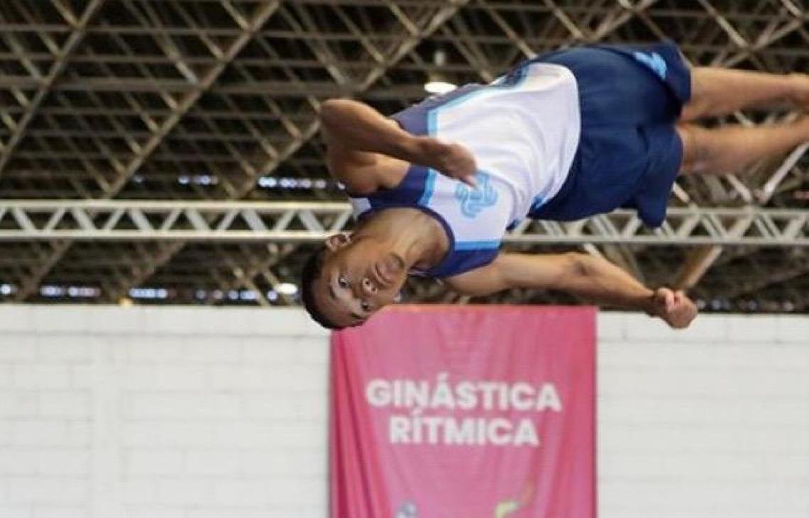 Ginasta brasiliense se destaca entre os quatro melhores do país no Troféu Brasil