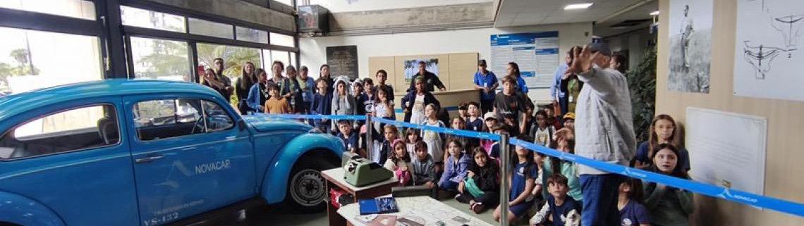 Escolas podem agendar visita a exposição sobre história da construção de Brasília