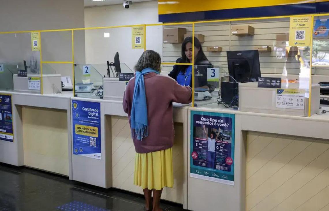 Mais de 60 mil vítimas de fraude no INSS foram atendidas nos Correios