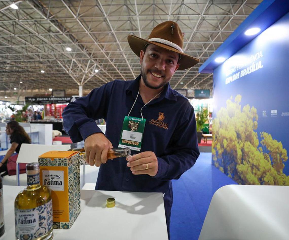 Estandes na Expotchê mostram atrativos e produtos de Brasília, capital federal