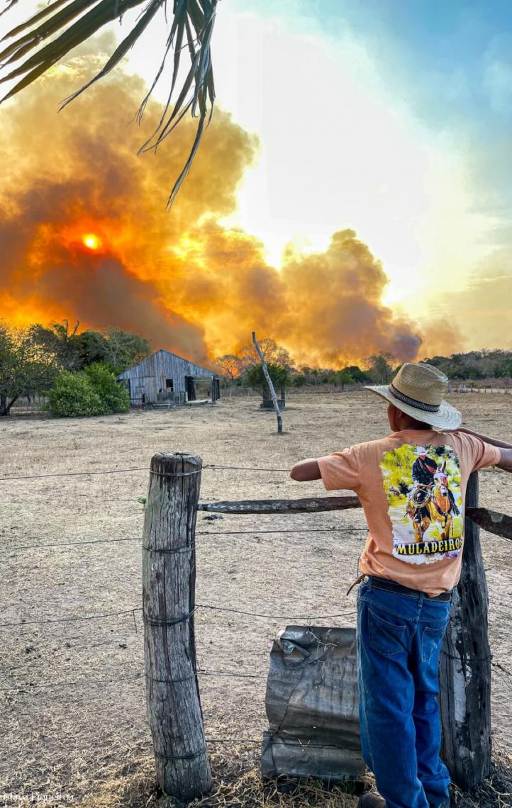 ‘Dia e noite’ aguardando fogo, diz brigadista de Corumbá - MS, município mais incendiado do Brasil nos últimos 40 anos