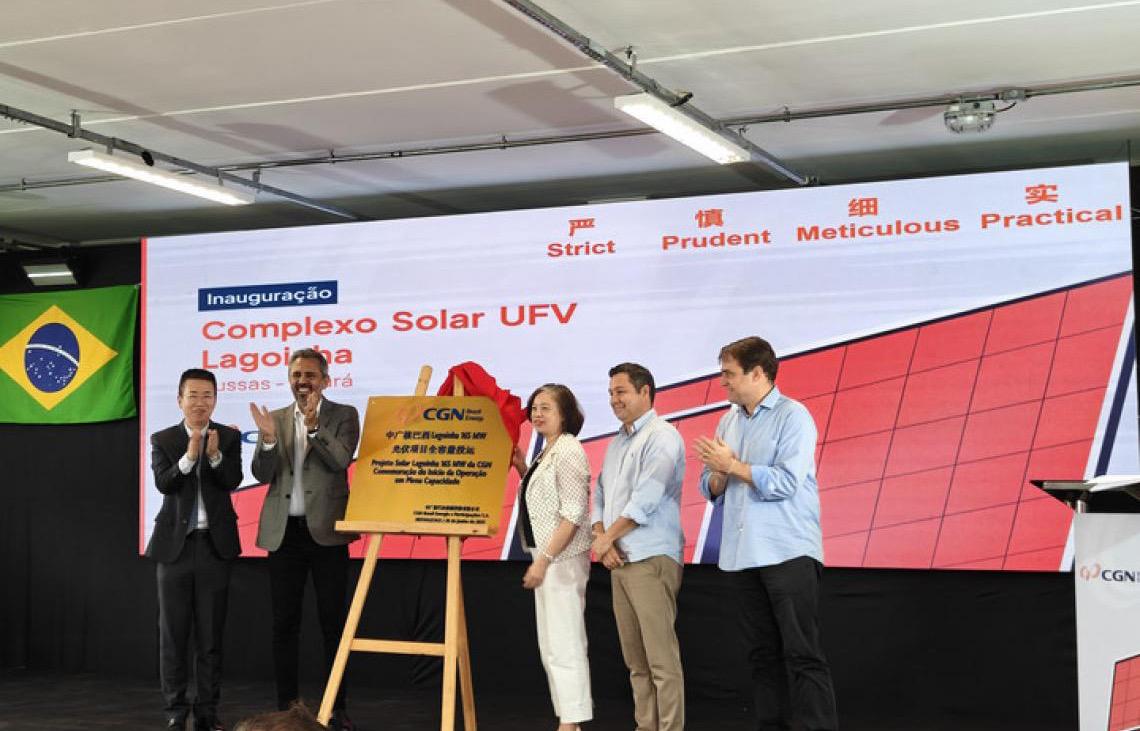 Projeto fotovoltaico greenfield da CGN inicia operação no Brasil, abastecendo 240 mil residências com eletricidade limpa