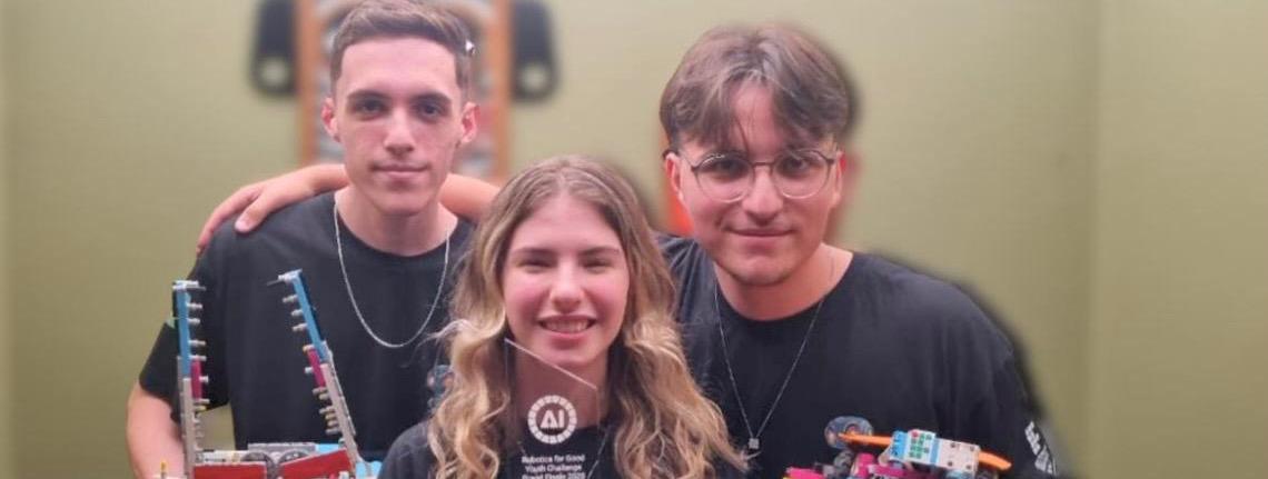 Equipe brasileira vence competição mundial de robótica para o bem