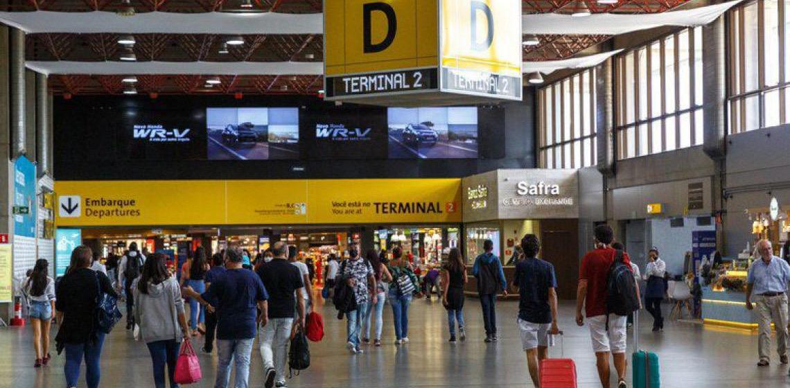 Movimentação nos aeroportos brasileiros cresce 10% no primeiro semestre