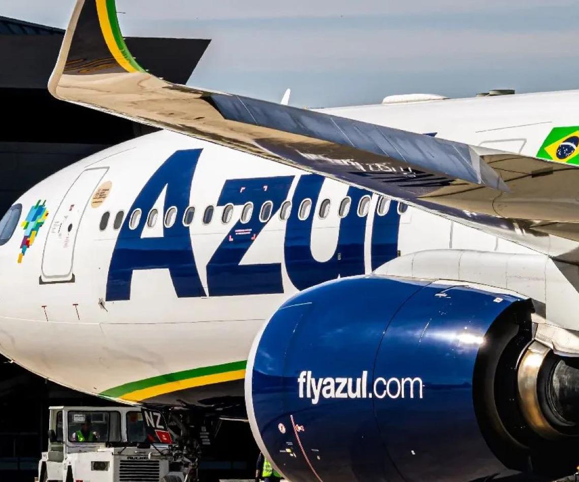 Companhia aérea Azul anuncia aval da Justiça dos Estados Unidos para financiamento de US$ 1,6 bi