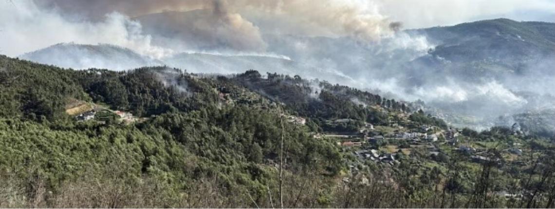 Portugal declara alerta de incêndios florestais em meio a onda de calor severa