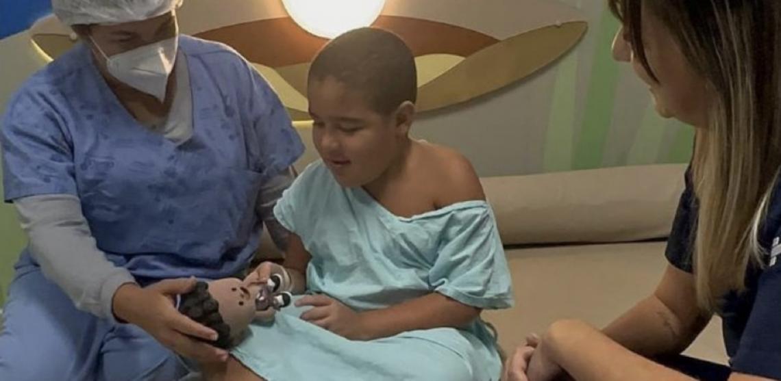 Hospital da Criança de Brasília passa a utilizar brinquedo terapêutico produzido com impressora 3D