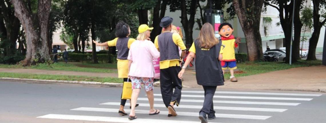 DF comemora Dia do Pedestre com redução de 16% de óbitos em vias da capital