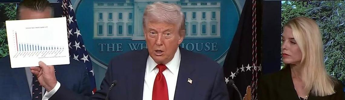Donald Trump usa dados errados ao citar Brasília como ‘capital violenta’