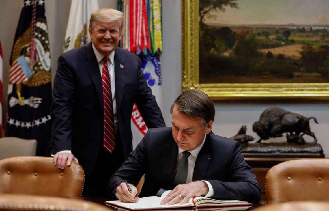 Brasil é um dos piores parceiros comerciais e Bolsonaro sofre tentativa de execução política, diz Trump