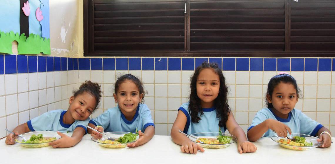 Ações do Ministério da Saúde incentivam alimentação adequada e saudável nas escolas