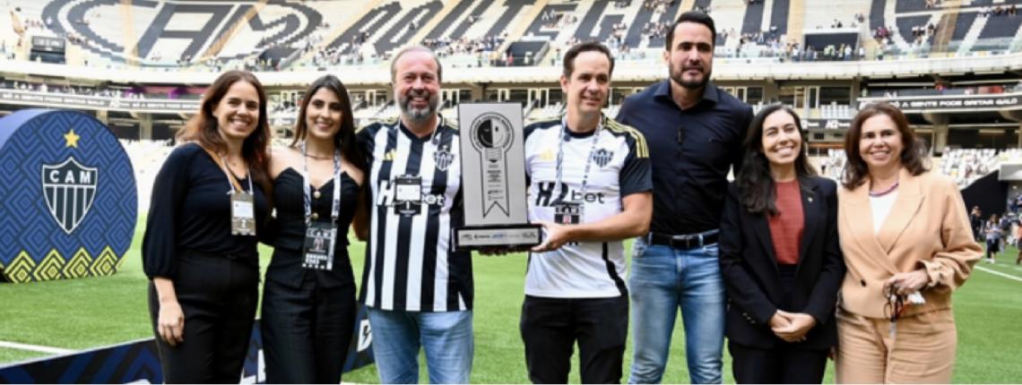 Arena do Atlético-MG se torna primeiro estádio certificado por eficiência energética