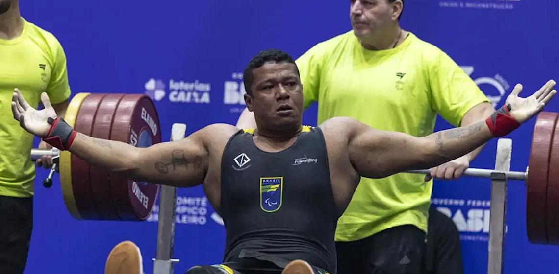 Brasil chega a 6 ouros em Copa do Mundo de halterofilismo paralímpico 