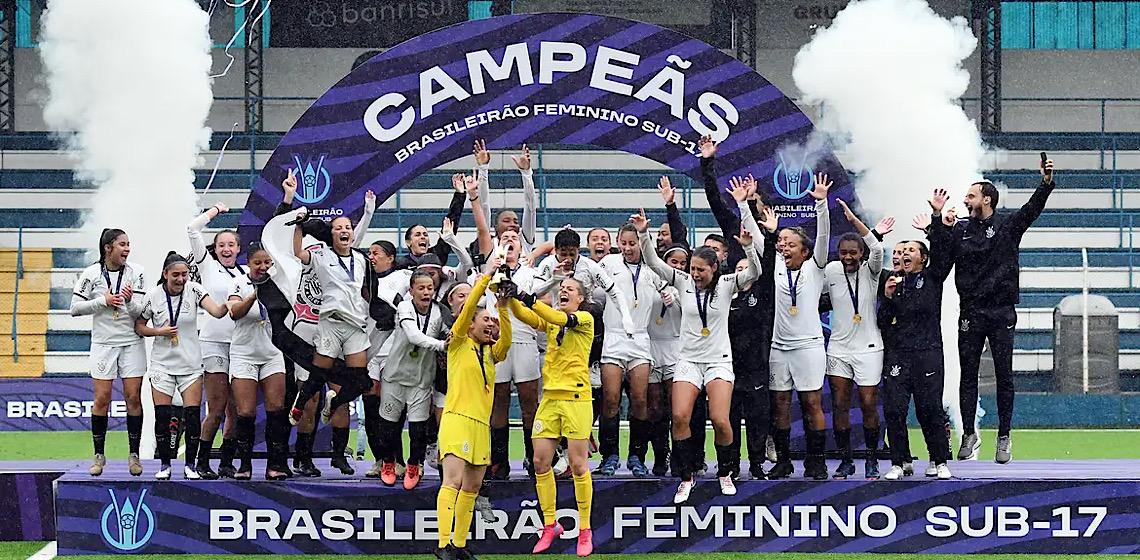 Corinthians vence Grêmio e conquista Brasileiro Feminino Sub-17 