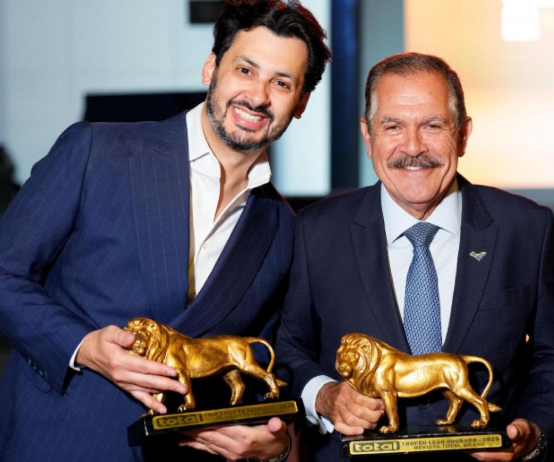 Economista Fernando Cavalcanti recebe Troféu Leão Dourado em Brasília como “empresário de destaque”
