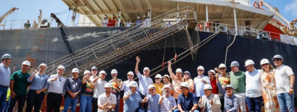 Brasil inaugura rota marítima com a China via porto no Amapá